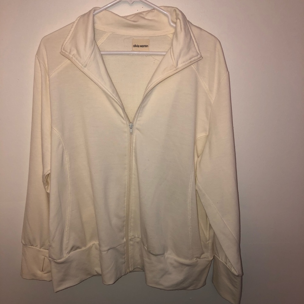 Olivia Warren Zip Up Sweatshirt